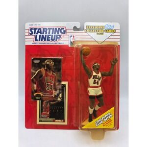 1993 Horace Grant Chicago Bulls Figure w/ Collector Cards – Kenner